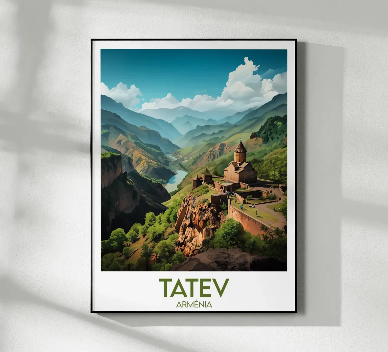 Affiche Tatev plexiglass da Frame the World