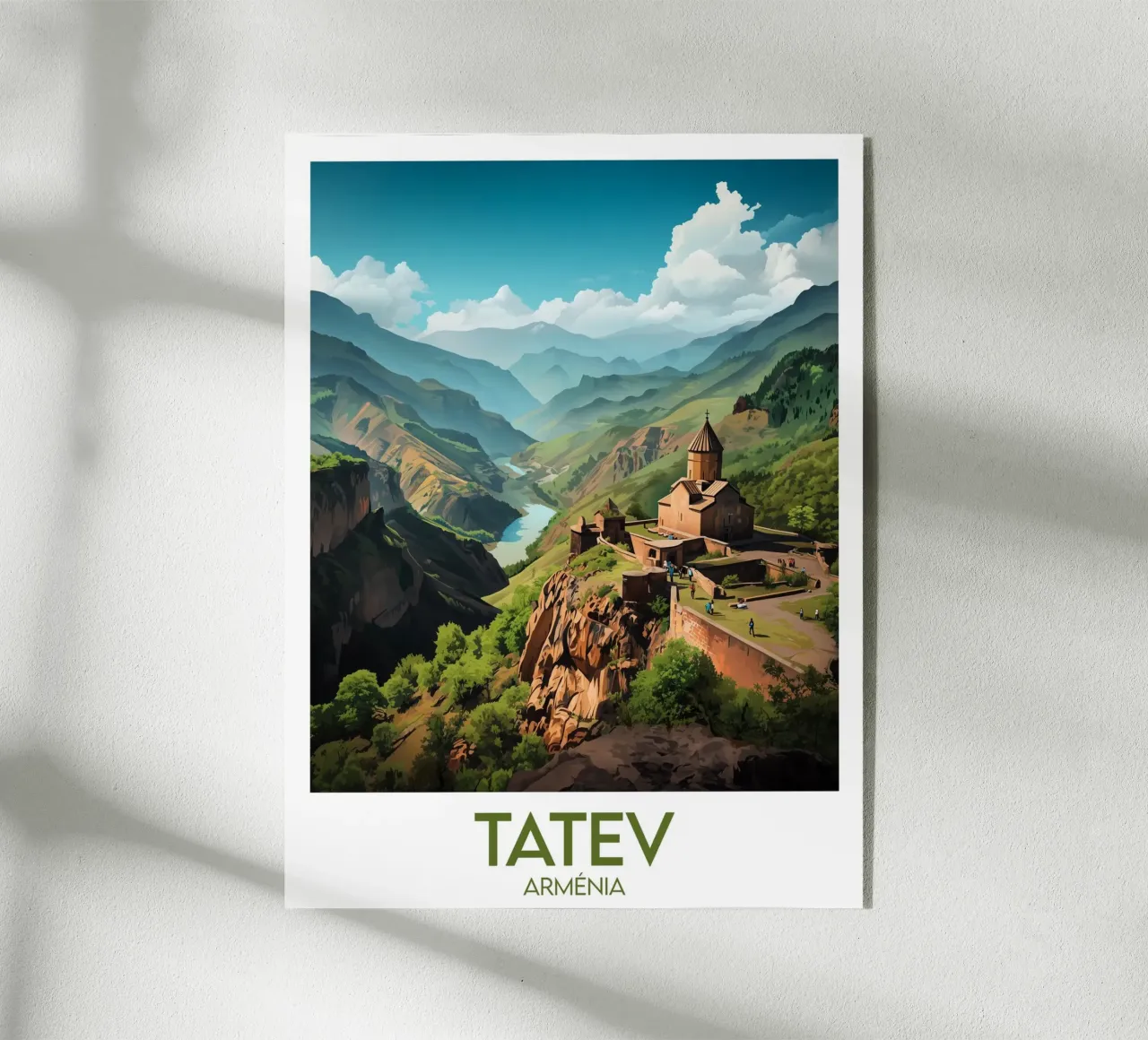 Affiche Tatev plexiglass da Frame the World