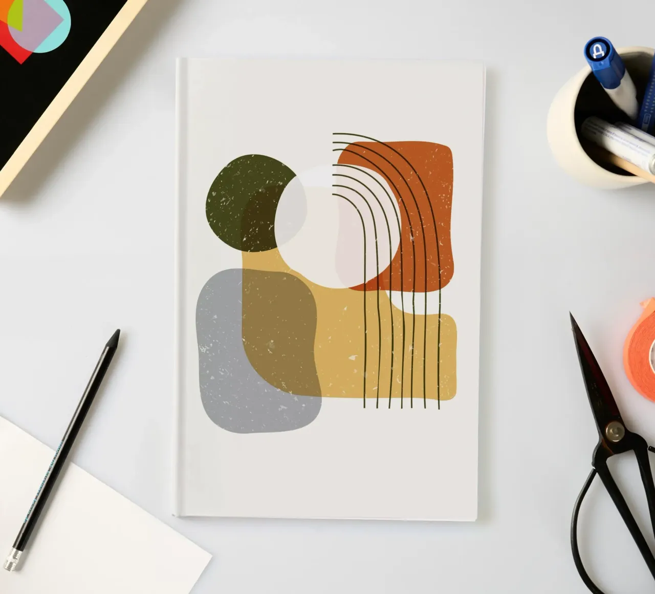 Minimalist Art XII notebook by 🎁 ARTVI-SHOP