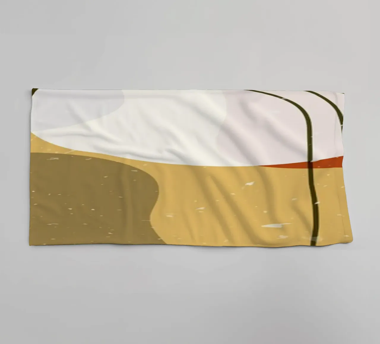 Minimalist Art XII towel by 🎁 ARTVI-SHOP
