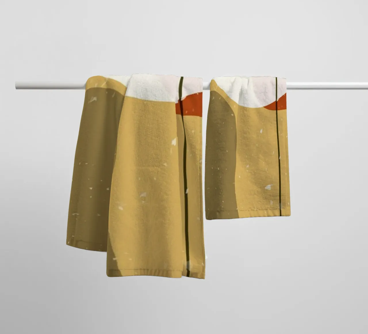 Minimalist Art XII towel by 🎁 ARTVI-SHOP