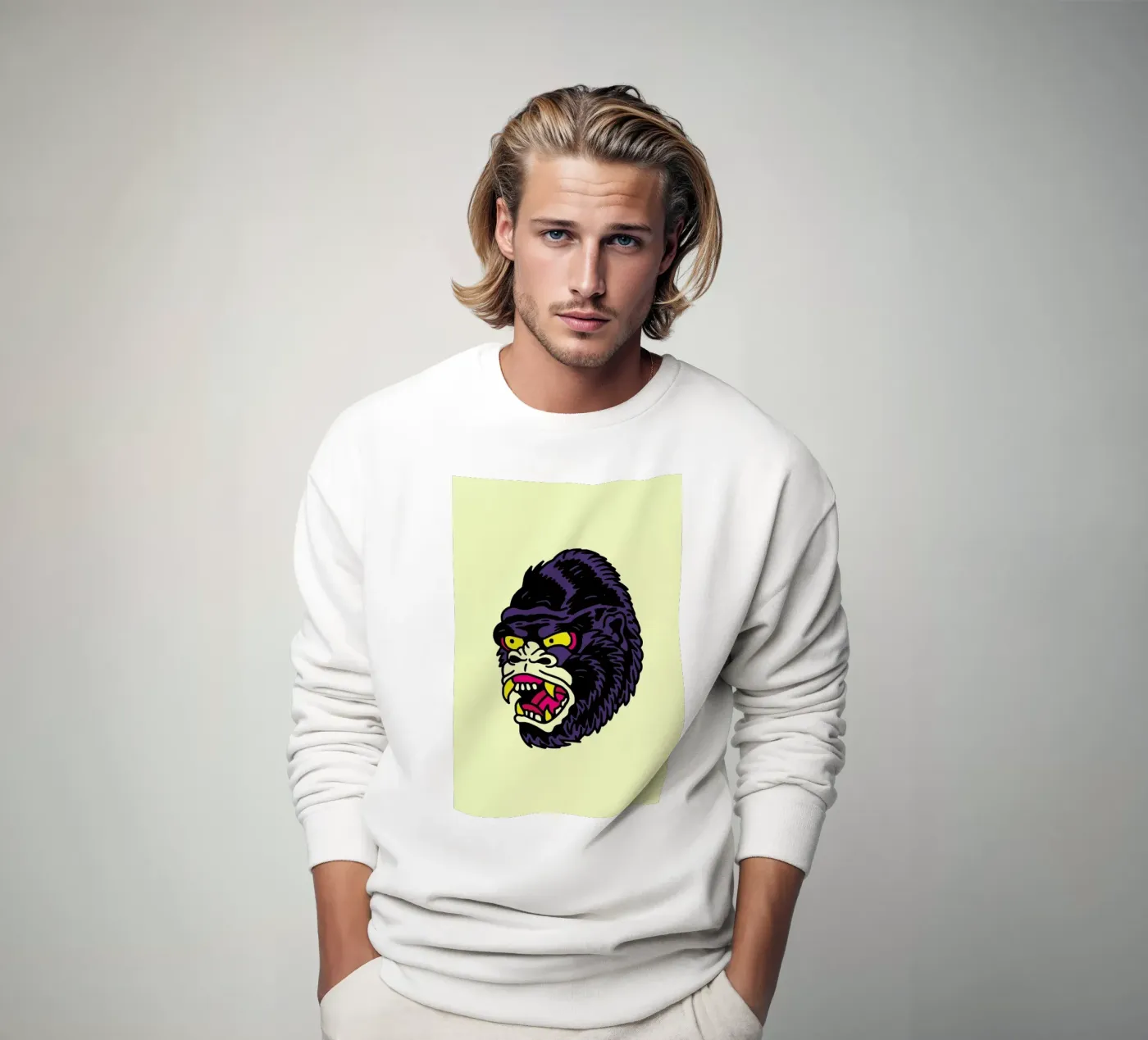 Gorilla felpa da Nick Cocozza