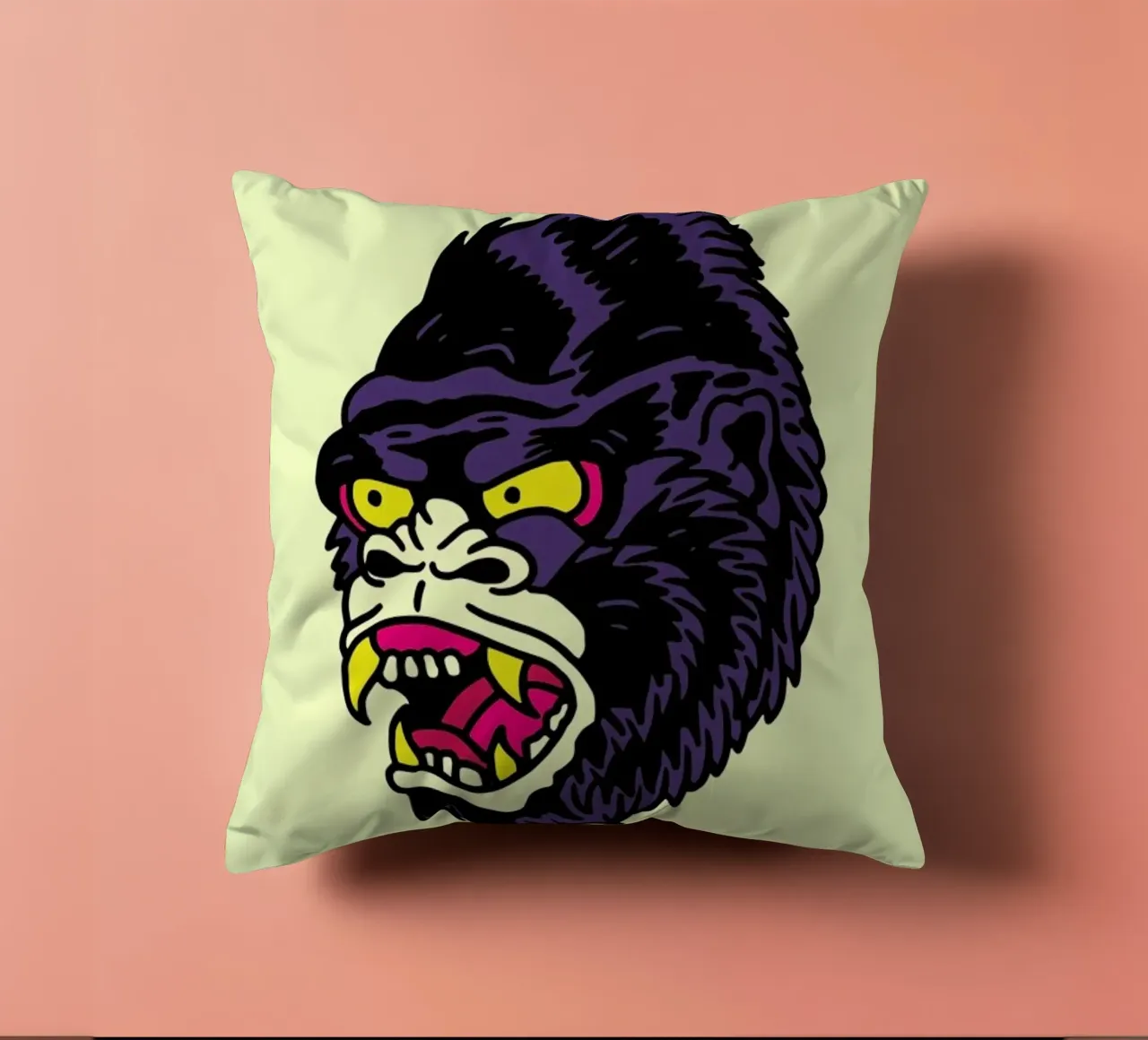 Gorilla cuscino da Nick Cocozza