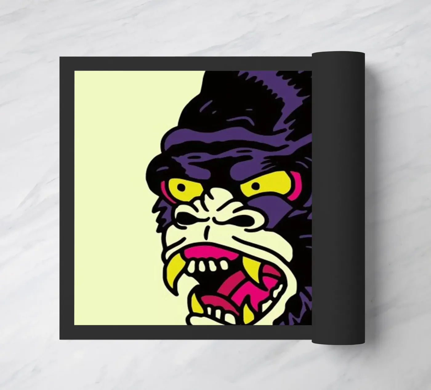 Gorilla doormat by Nick Cocozza