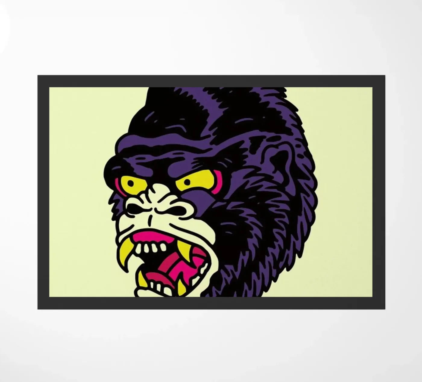 Gorilla doormat by Nick Cocozza