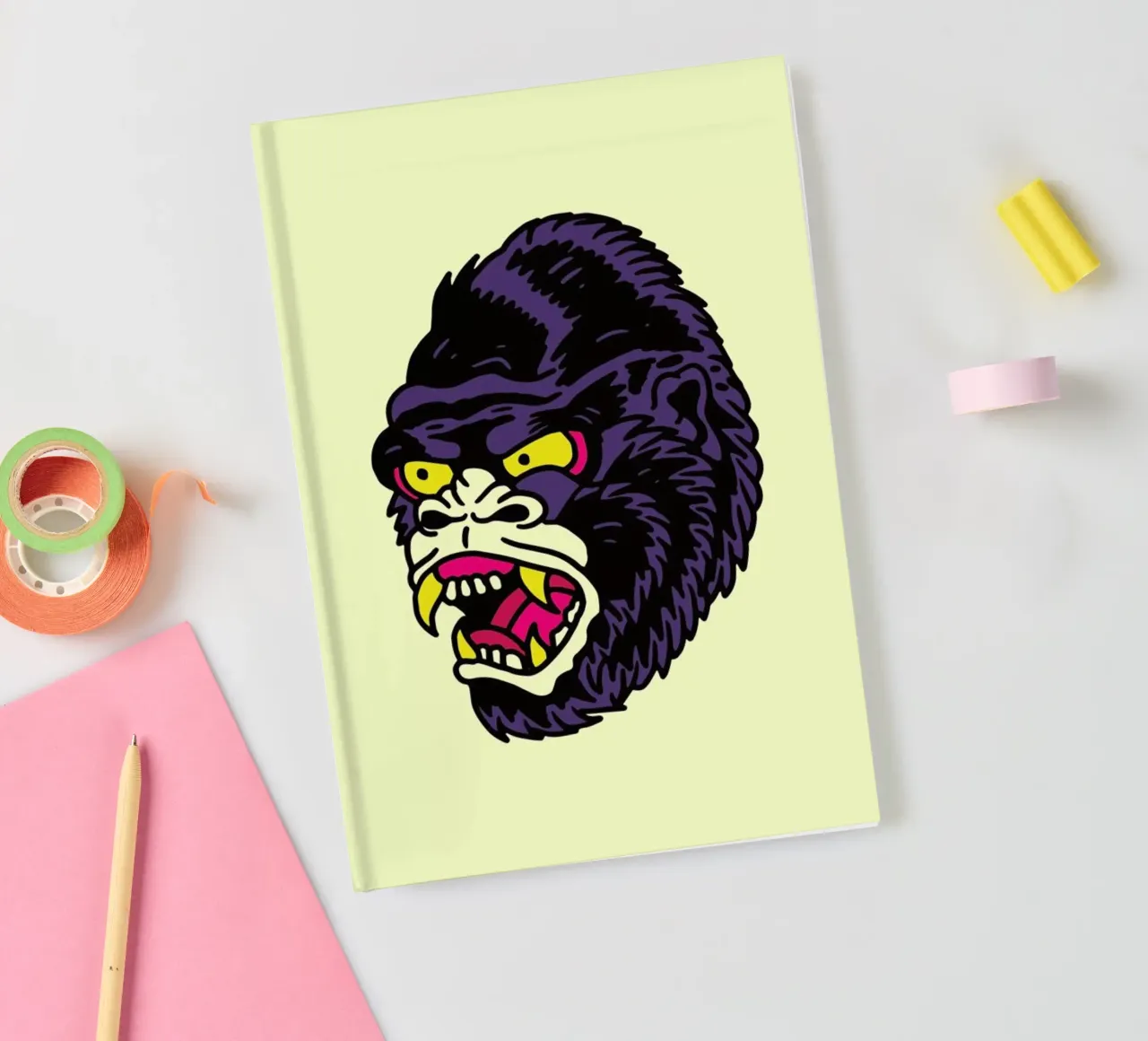 Gorilla notebook by Nick Cocozza