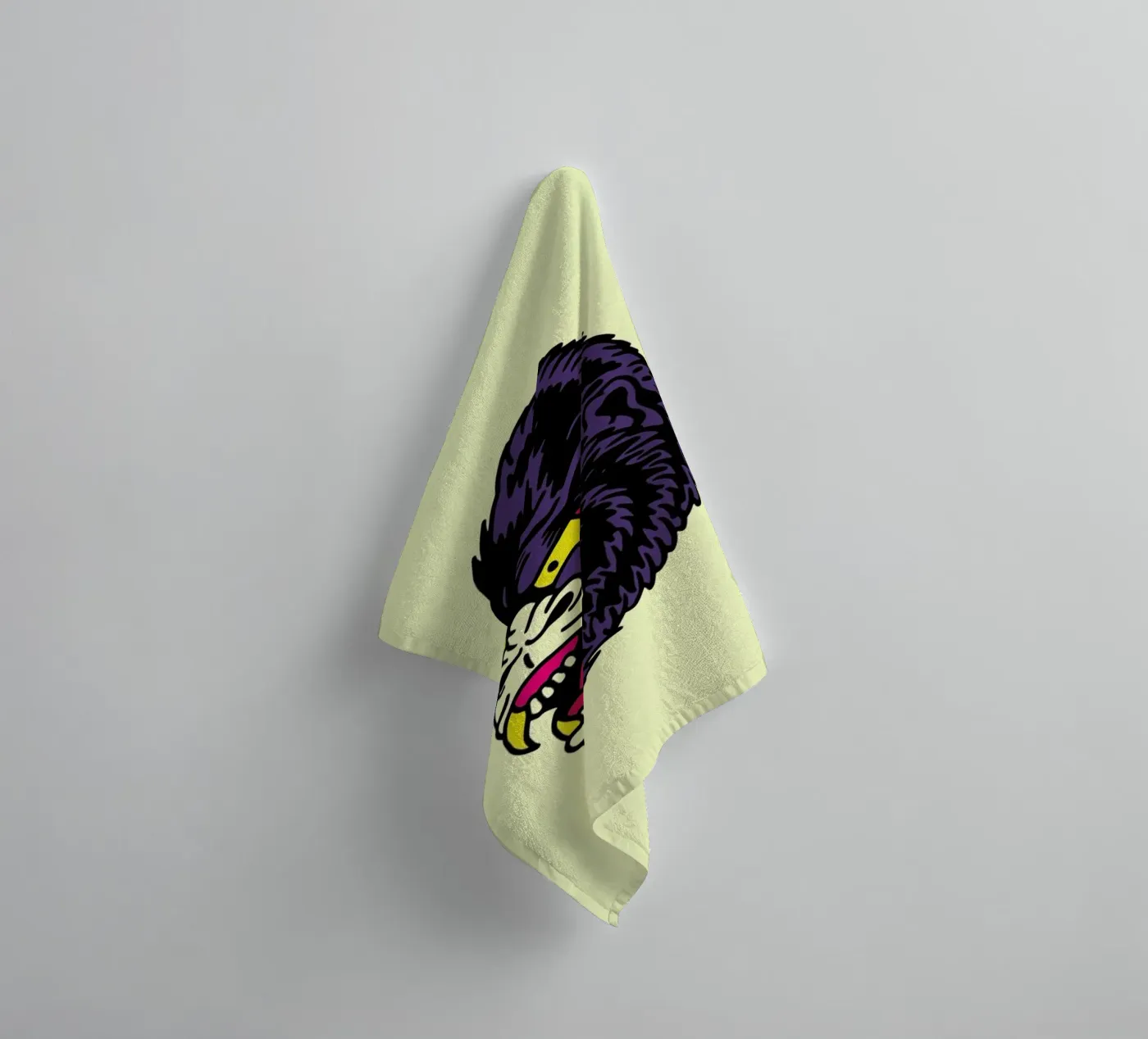 Gorilla towel by Nick Cocozza