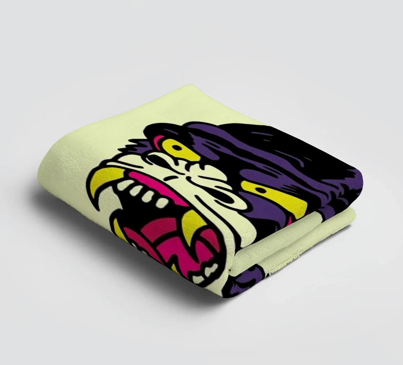 Gorilla towel by Nick Cocozza
