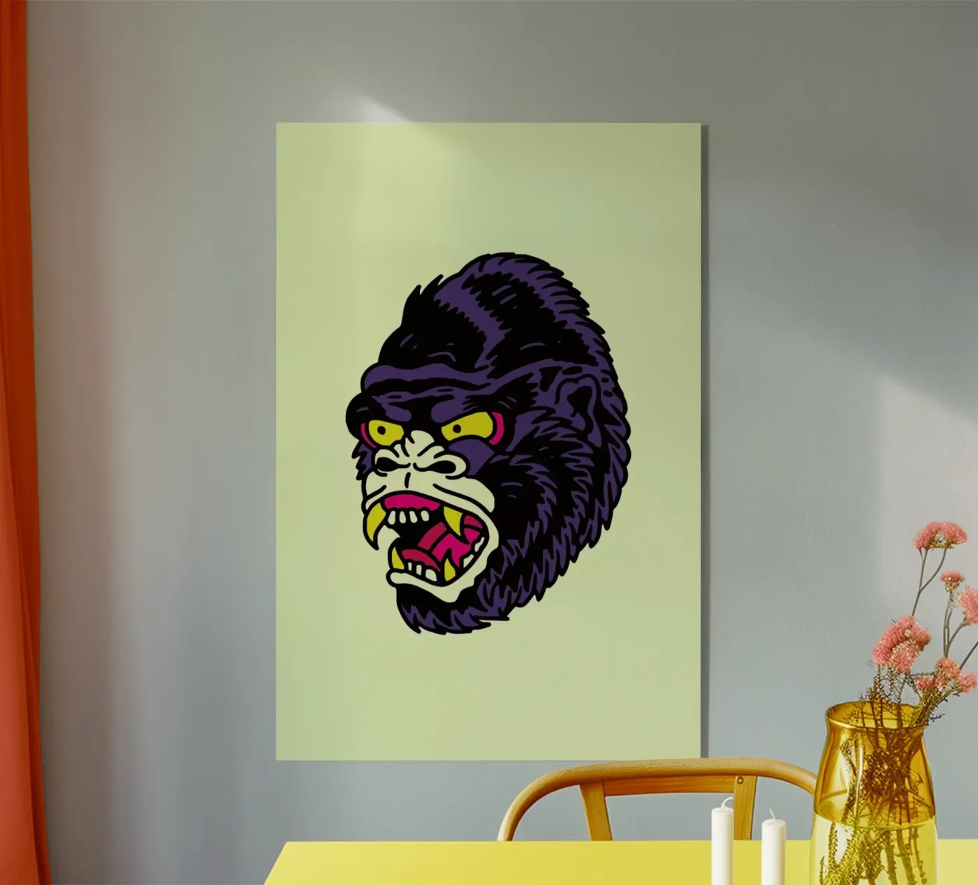 Gorilla plexiglass da Nick Cocozza
