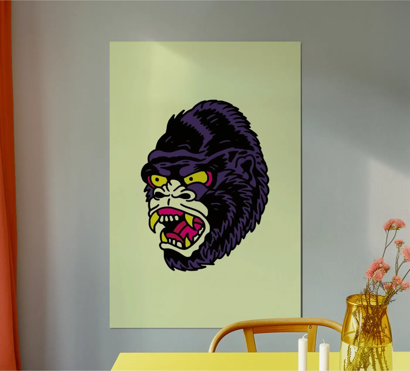 Gorilla poster da Nick Cocozza