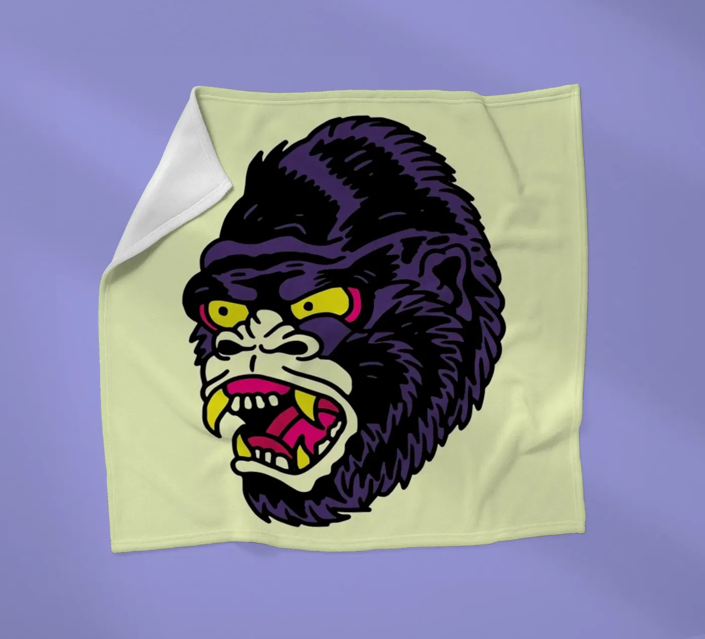 Gorilla coperta in pile da Nick Cocozza