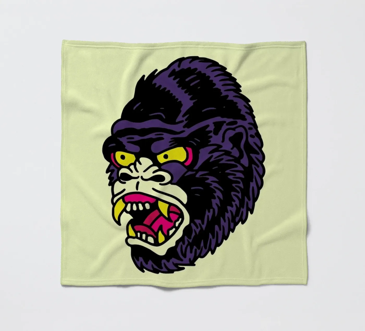 Gorilla coperta in pile da Nick Cocozza