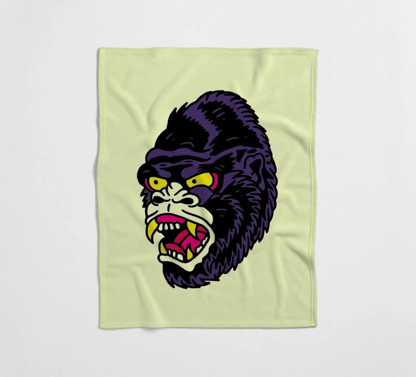 Gorilla coperta in pile da Nick Cocozza