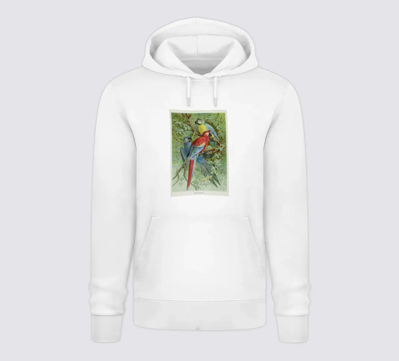Macaws felpa con cappuccio da Flora & Fauna