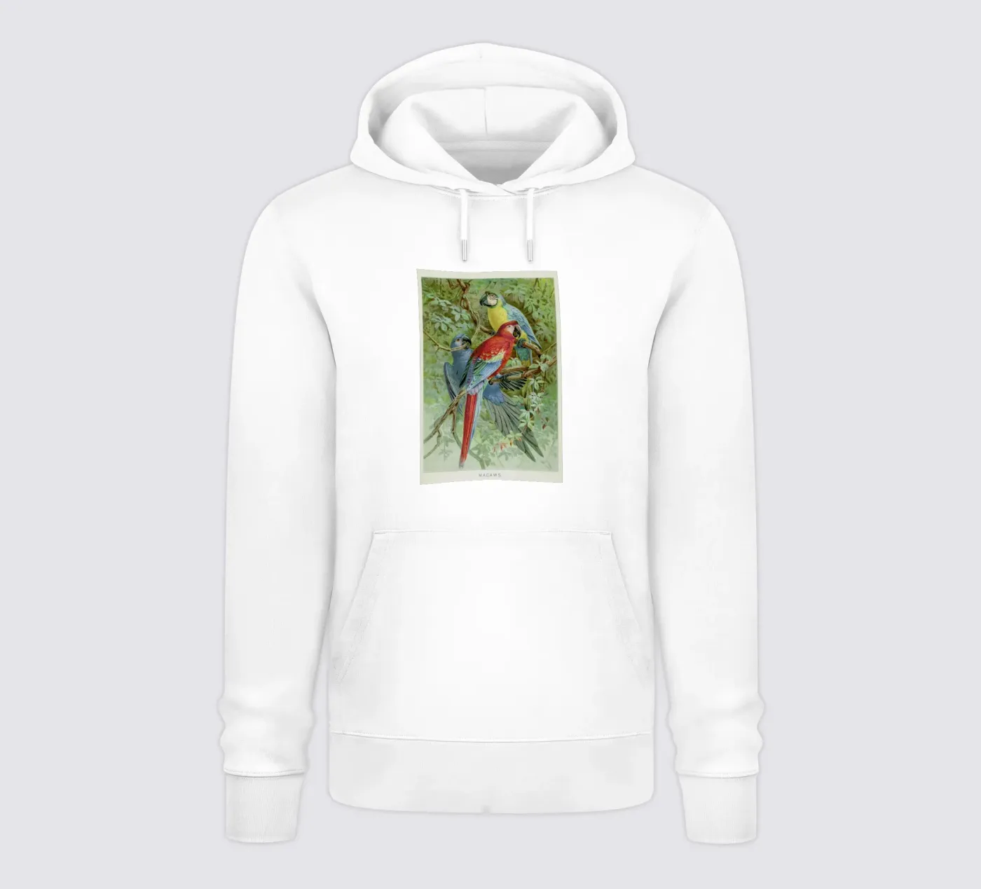 Macaws felpa con cappuccio da Flora & Fauna