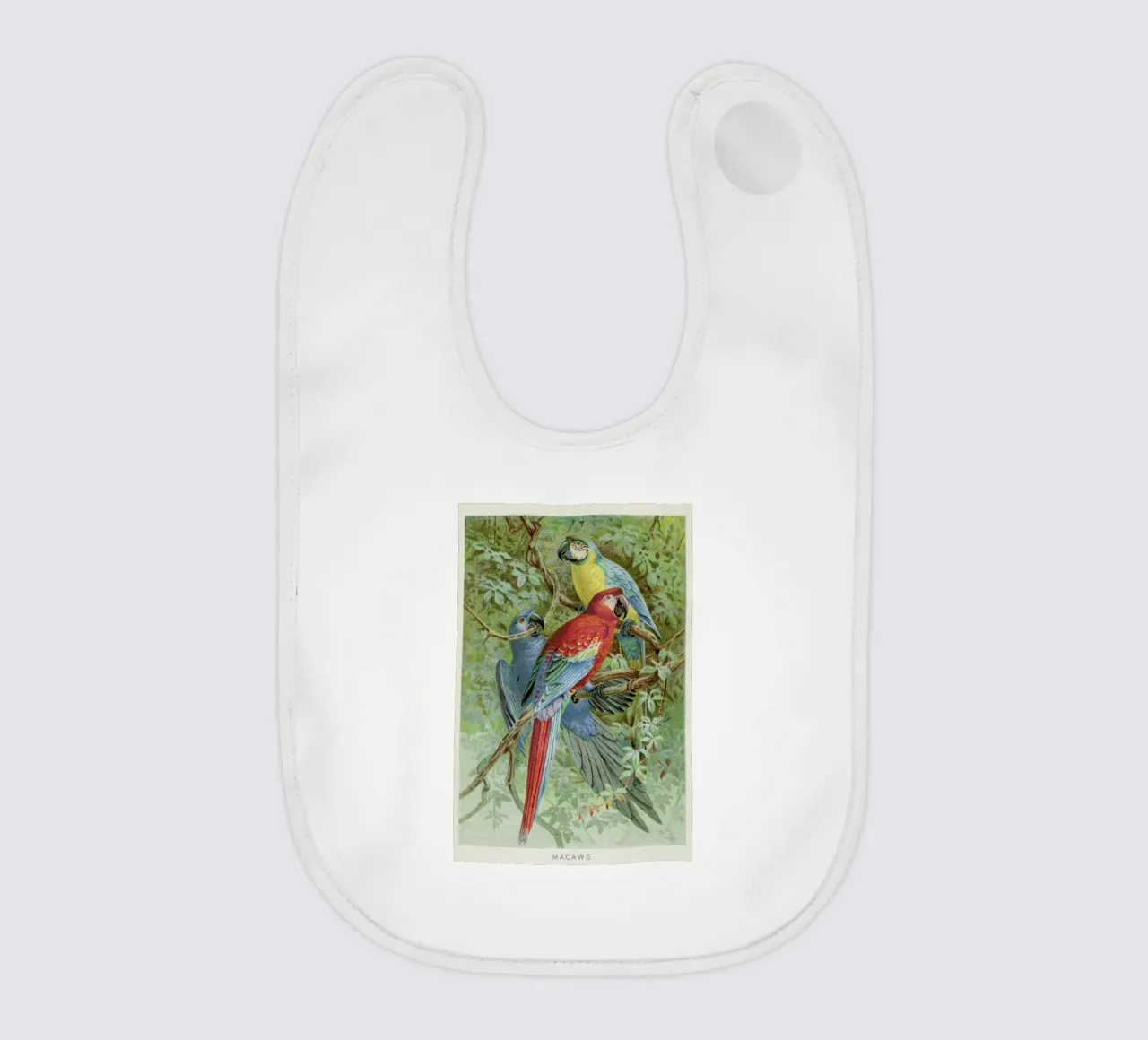 Macaws Babylätzchen von Flora & Fauna