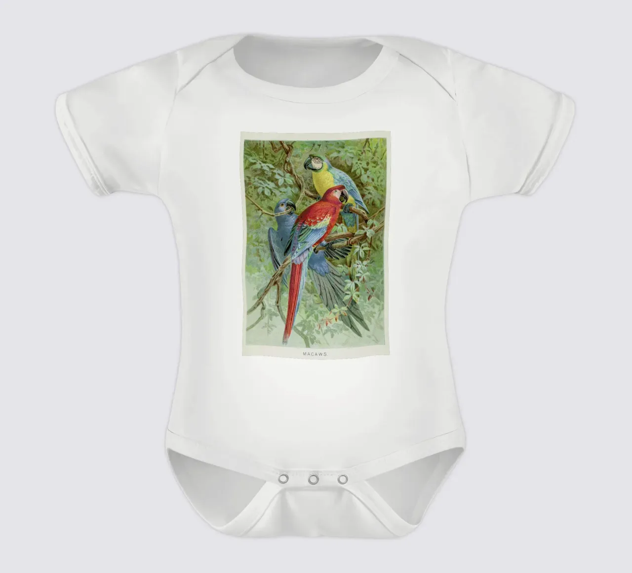Macaws body bébé de Flora & Fauna