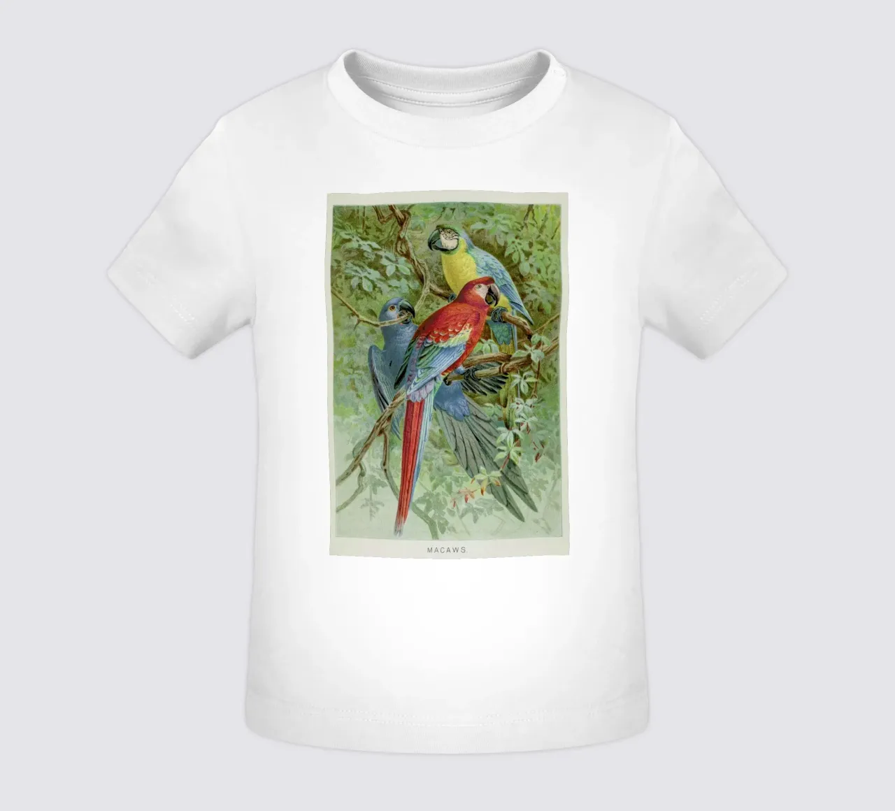 Macaws maglietta neonato da Flora & Fauna