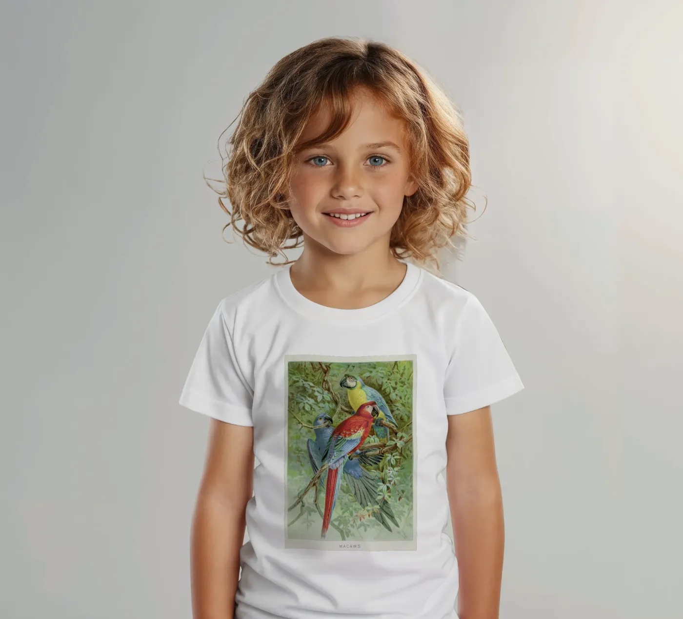 Macaws t-shirt bambini da Flora & Fauna