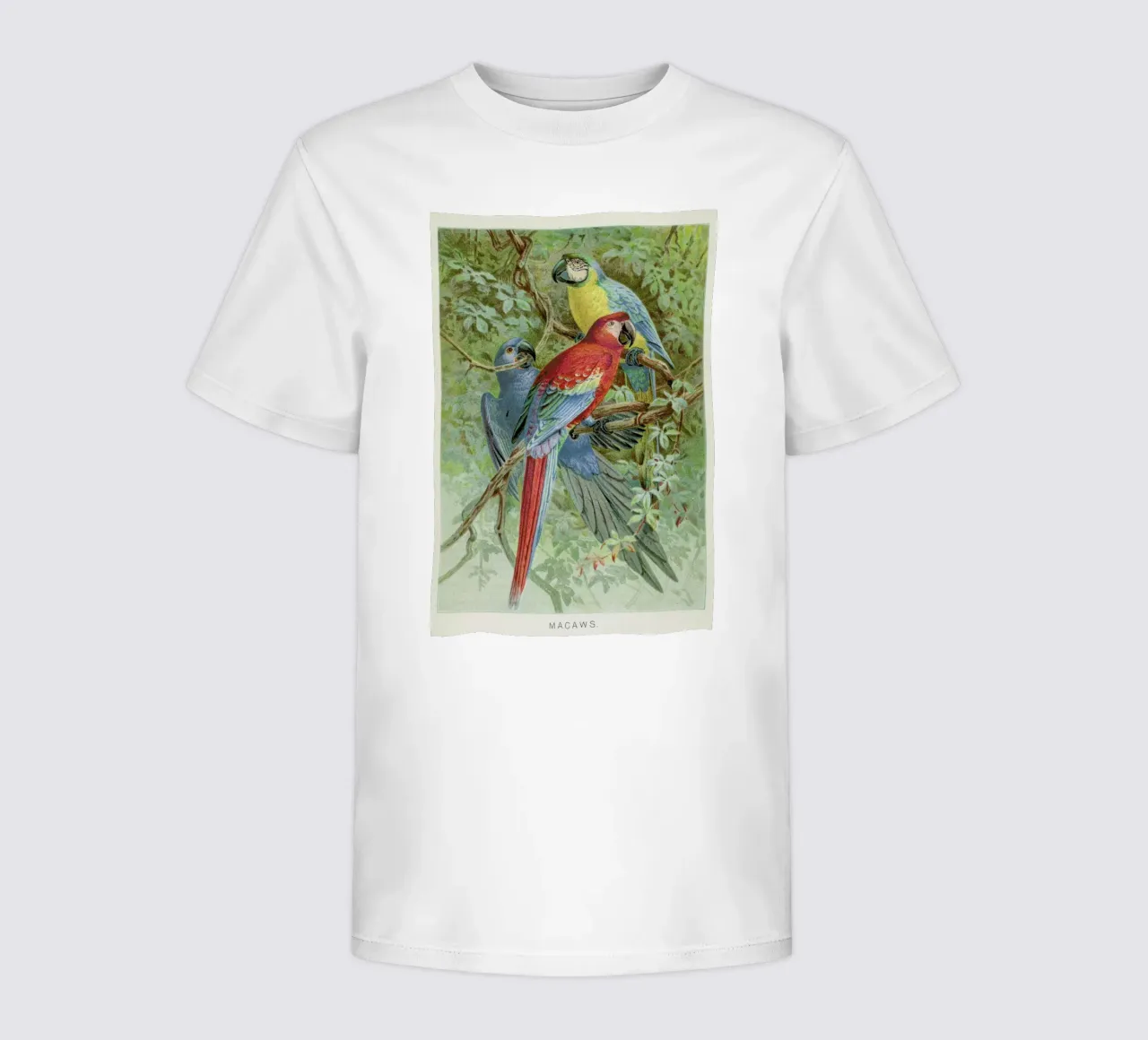 Macaws kinder t-shirt van Flora & Fauna