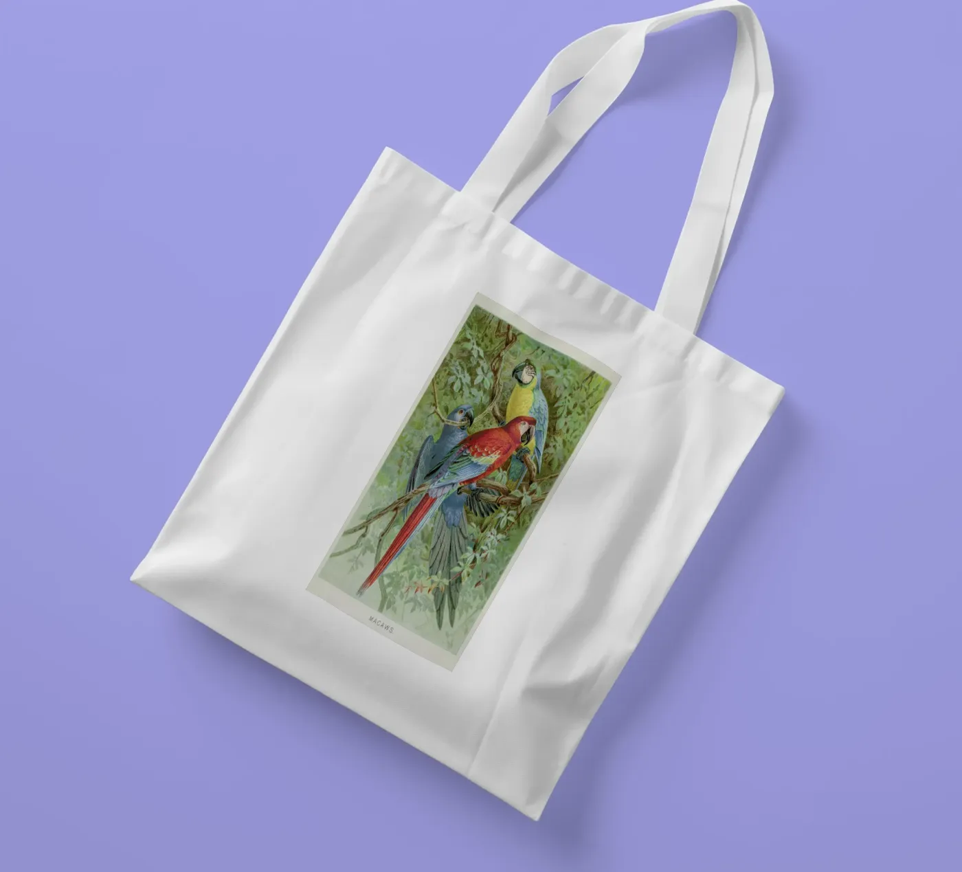 Macaws borsa in juta da Flora & Fauna