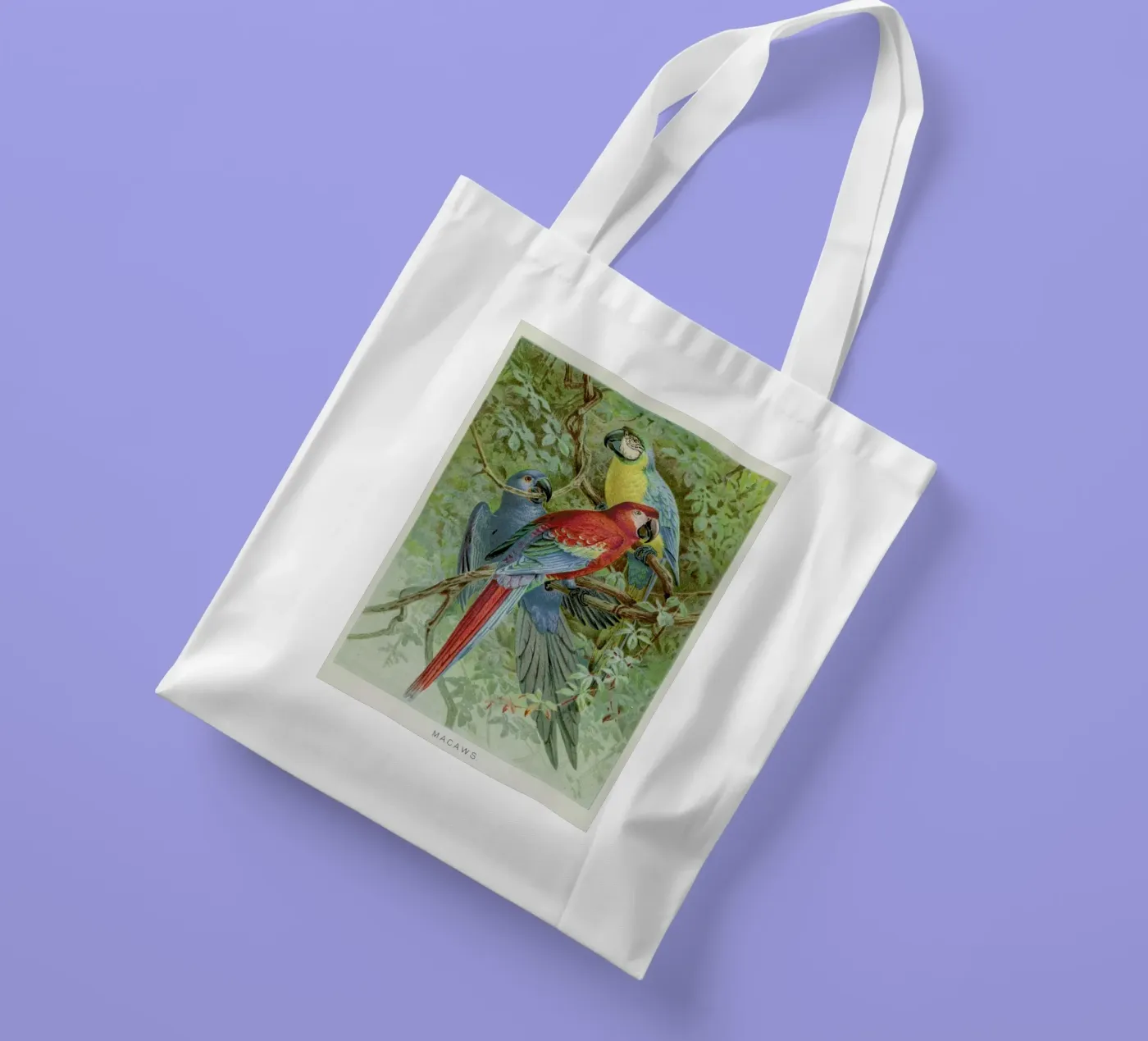 Macaws borsa in juta da Flora & Fauna