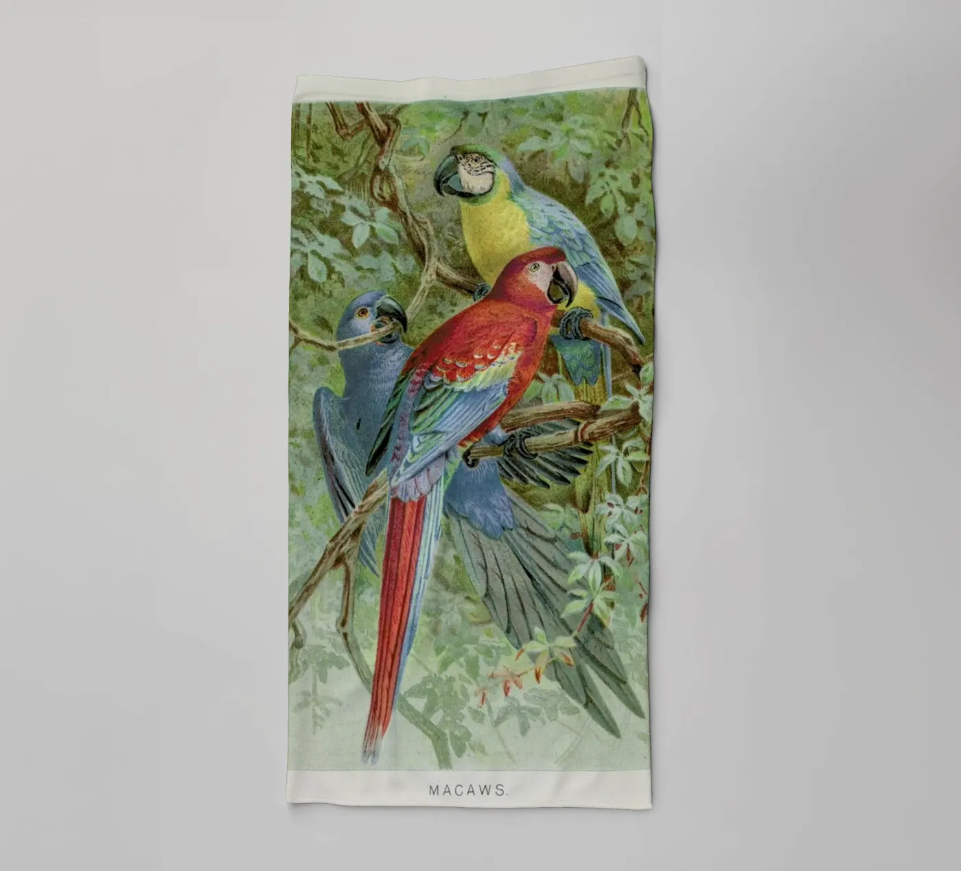 Macaws badhanddoek van Flora & Fauna