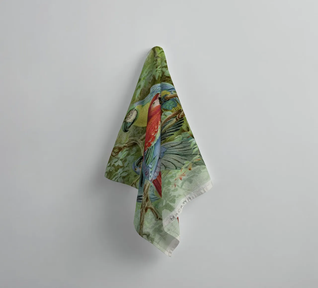 Macaws towel by Flora & Fauna