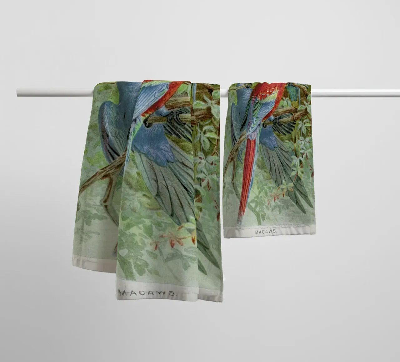 Macaws towel by Flora & Fauna