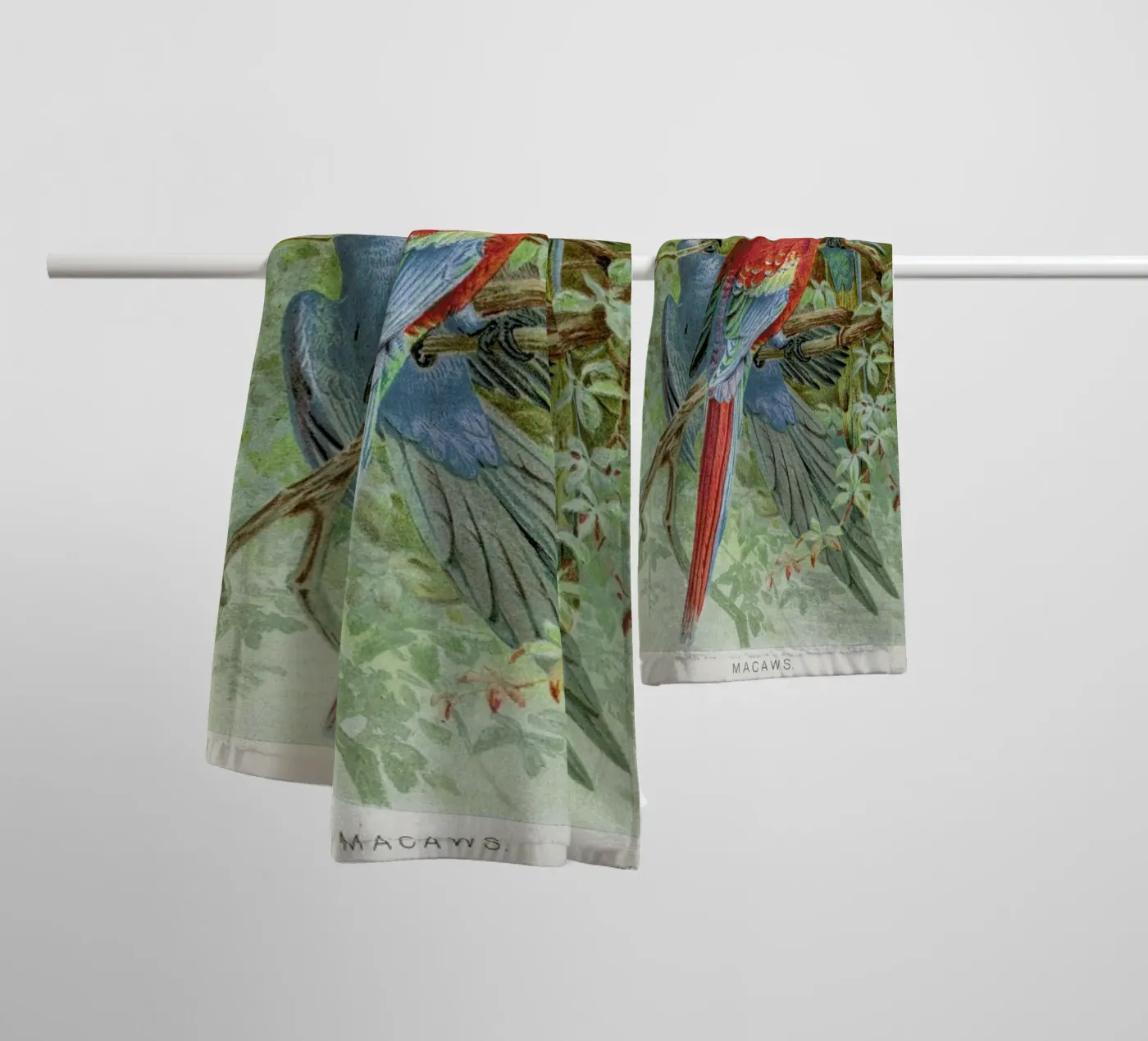 Macaws badhanddoek van Flora & Fauna