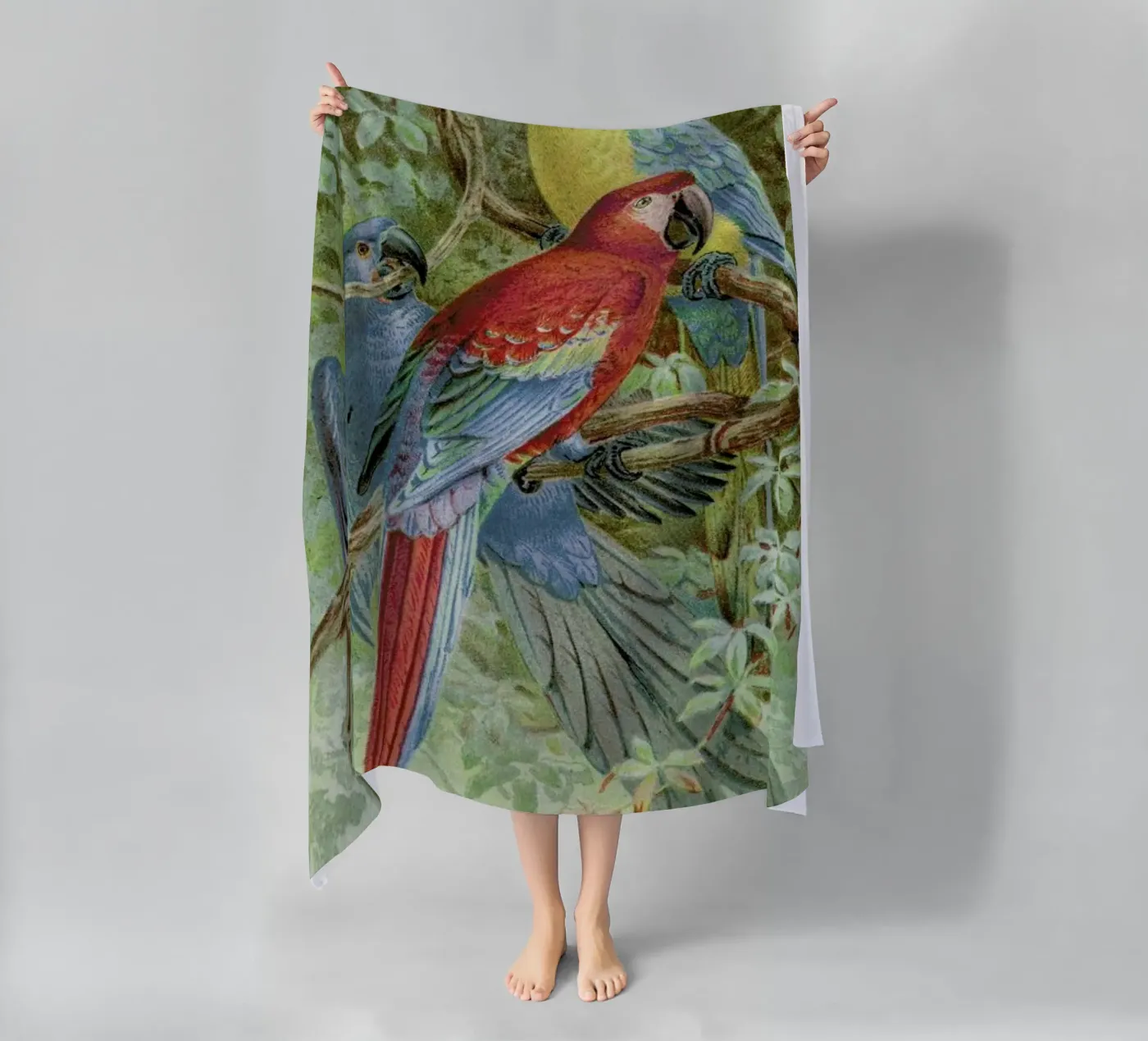 Macaws serviette de plage de Flora & Fauna