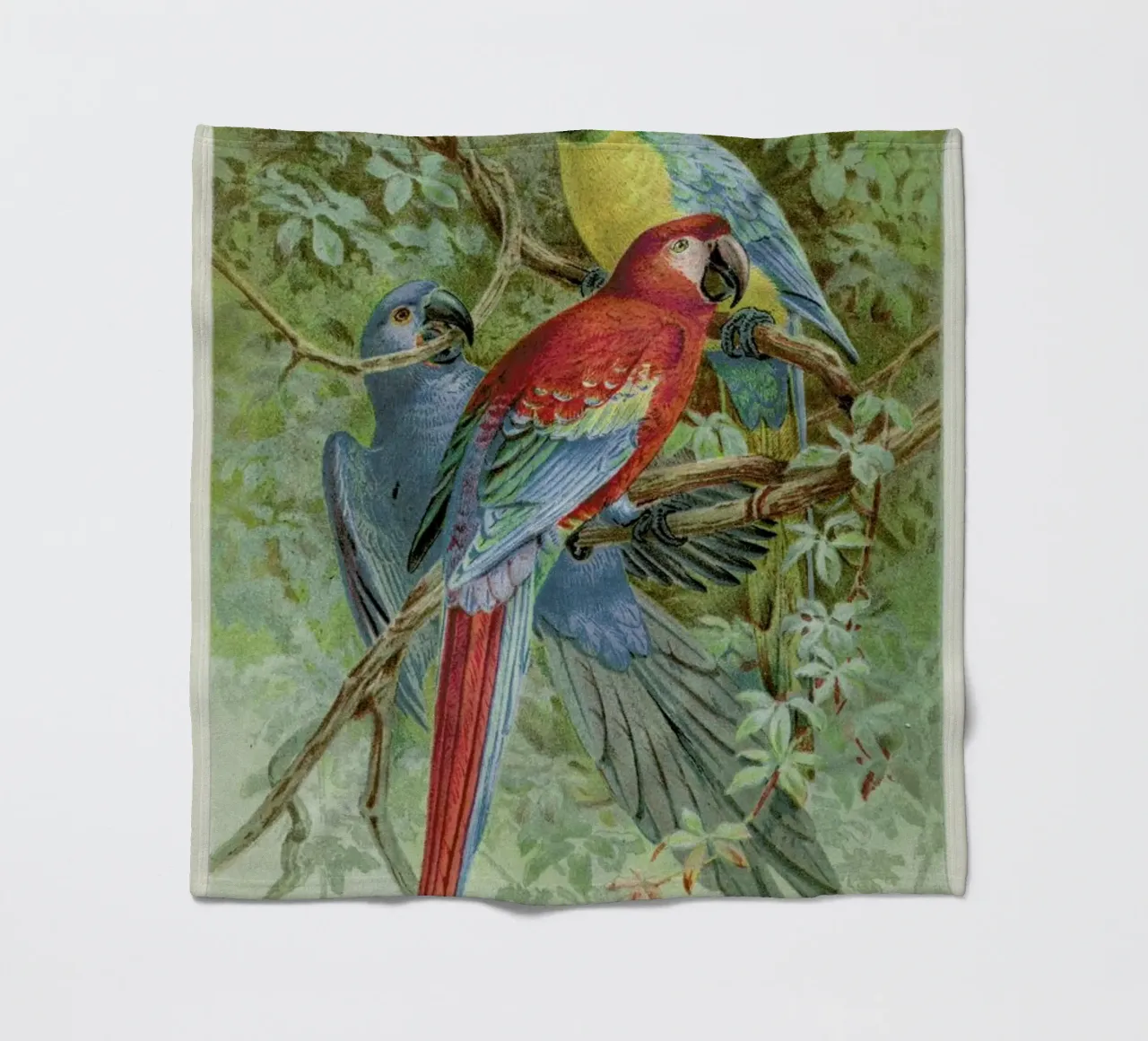 Macaws fleecedeken van Flora & Fauna