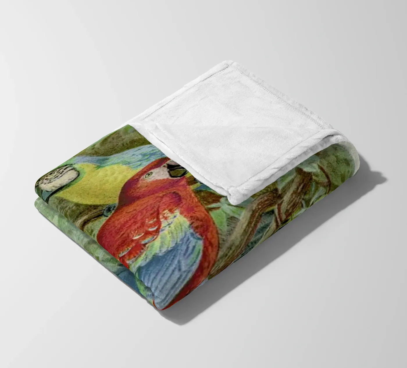 Macaws coperta in pile da Flora & Fauna