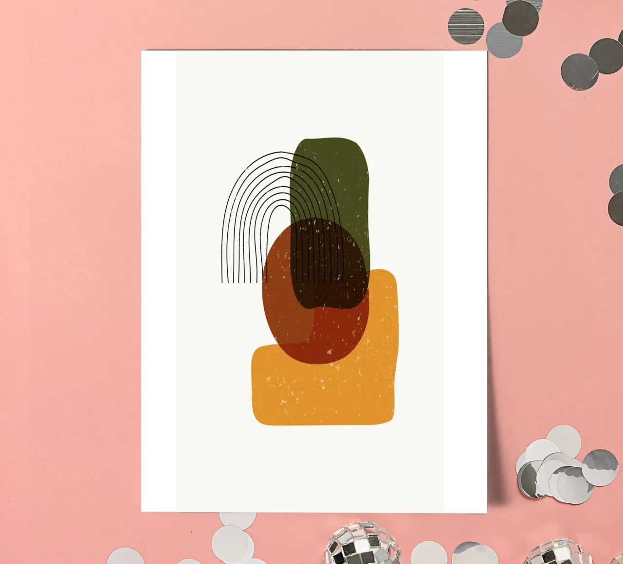 Minimalist Art XIII sticker sheet by 🎁 ARTVI-SHOP