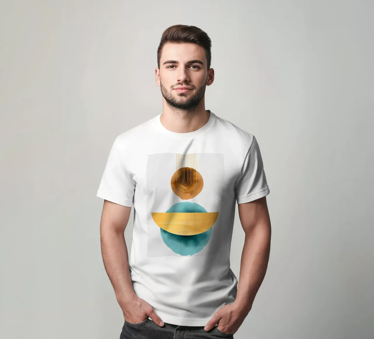 Minimalist Art XIV t-shirt by 🎁 ARTVI-SHOP