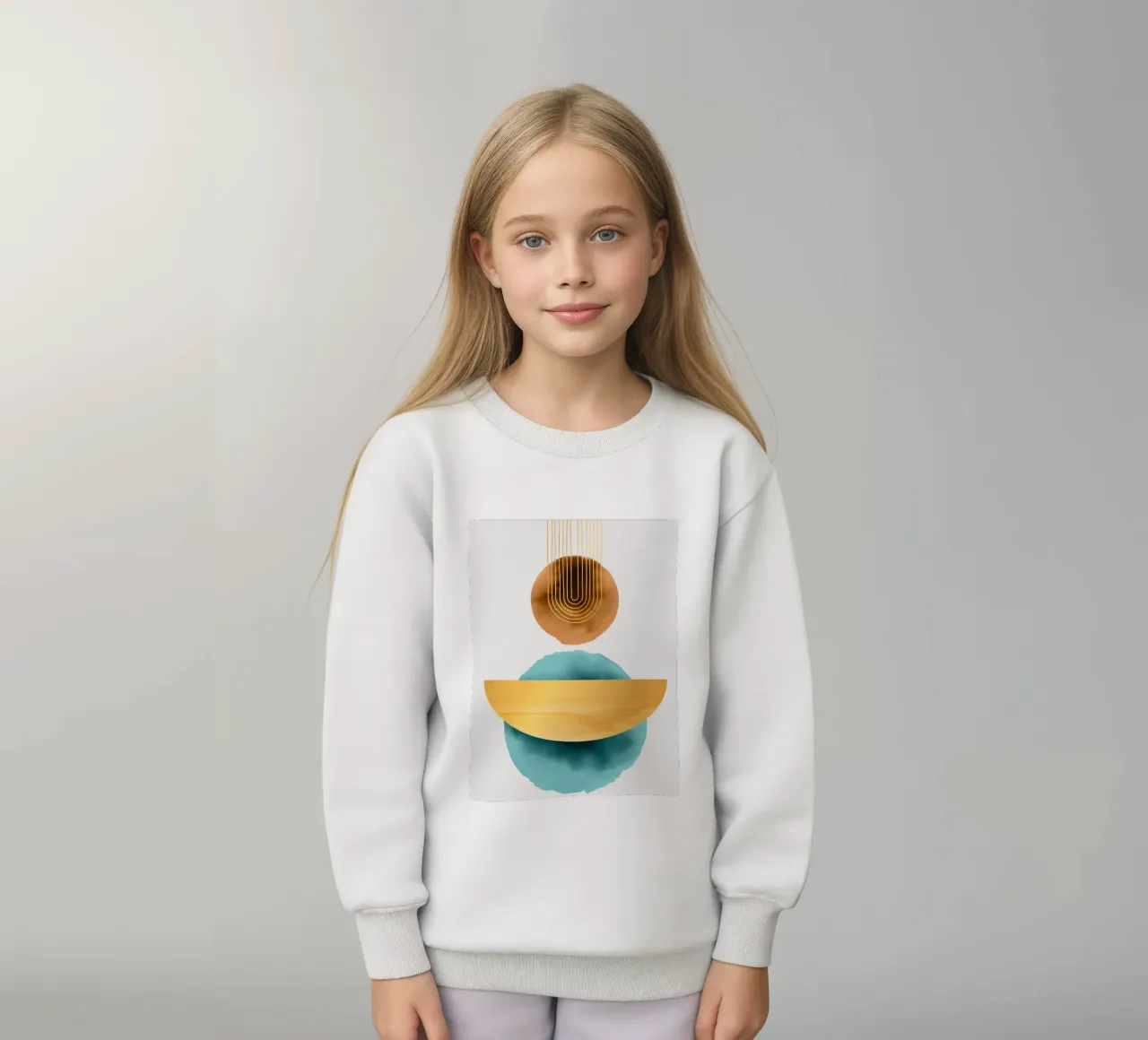 Arte minimalista XIV felpa bambino da ARTVI-SHOP