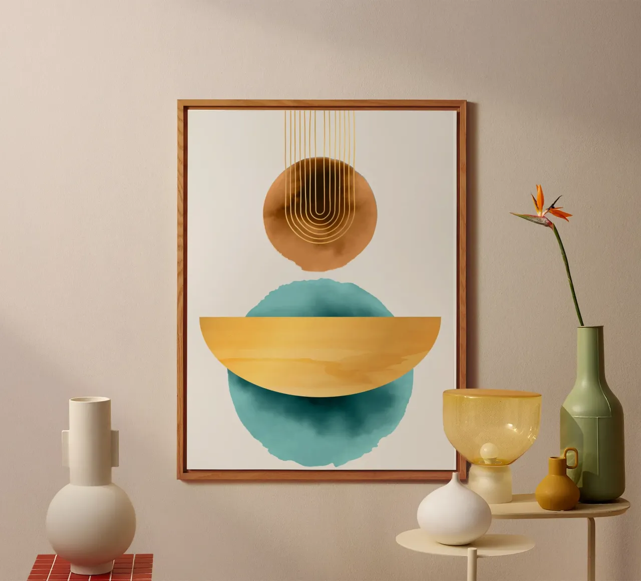 Minimalist Art XIV alu-dibond by 🎁 ARTVI-SHOP