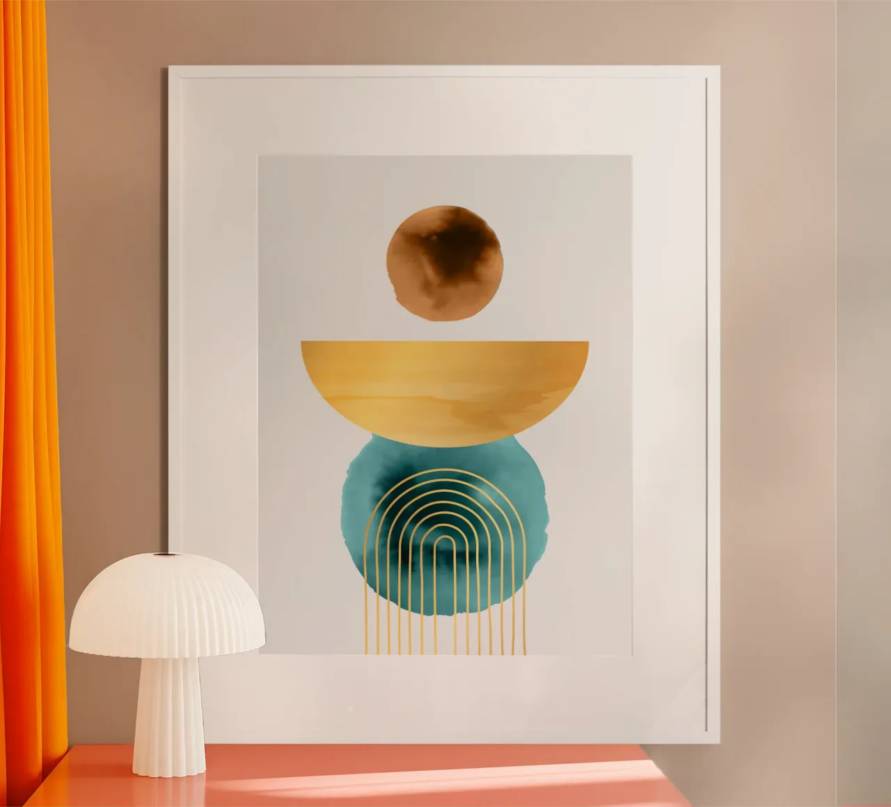 Minimalist Art XVI Poster von 🎁 ARTVI-SHOP