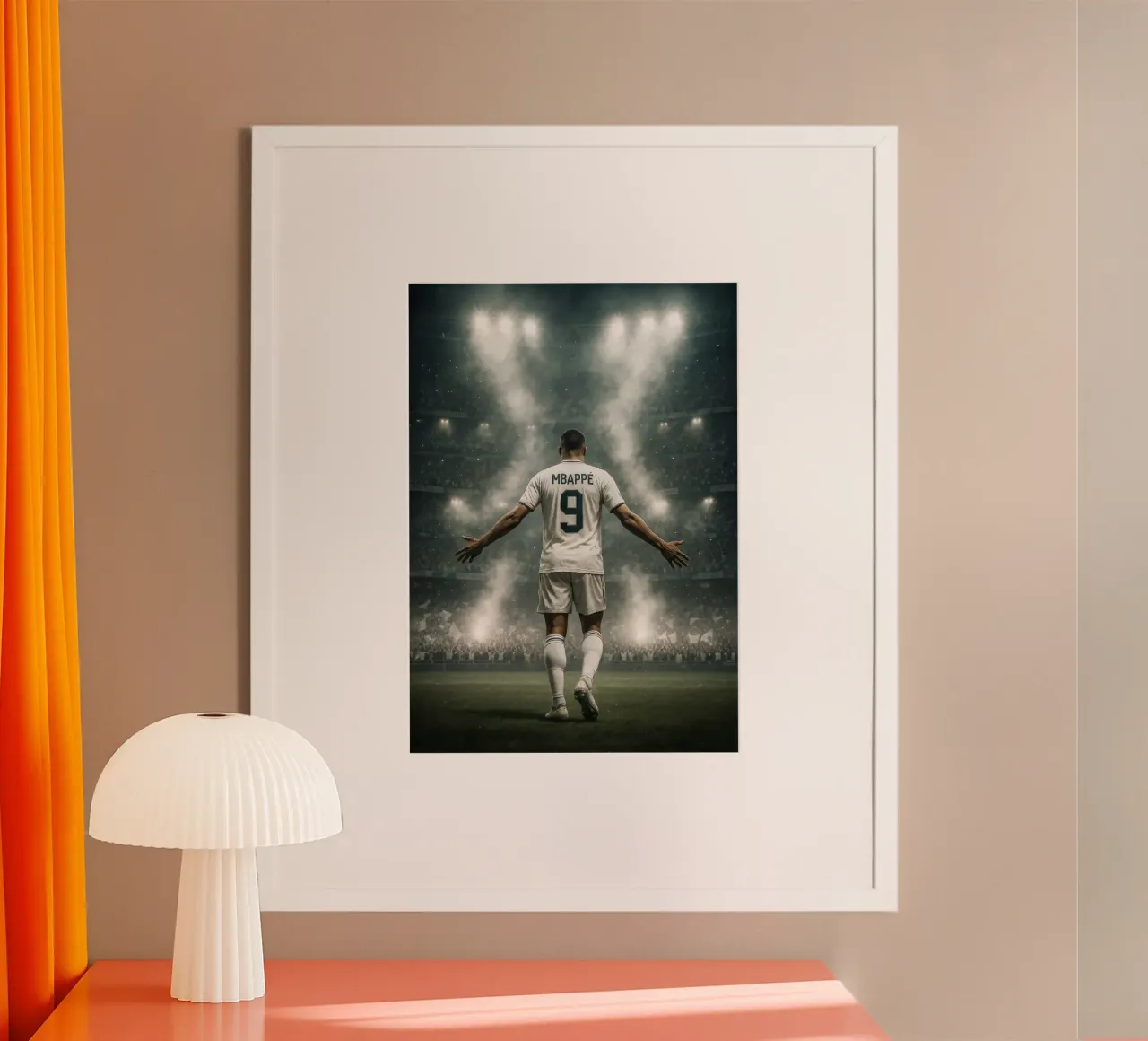 Poster di Mbappé - La superstar francese del Real Madrid poster da Lootprint