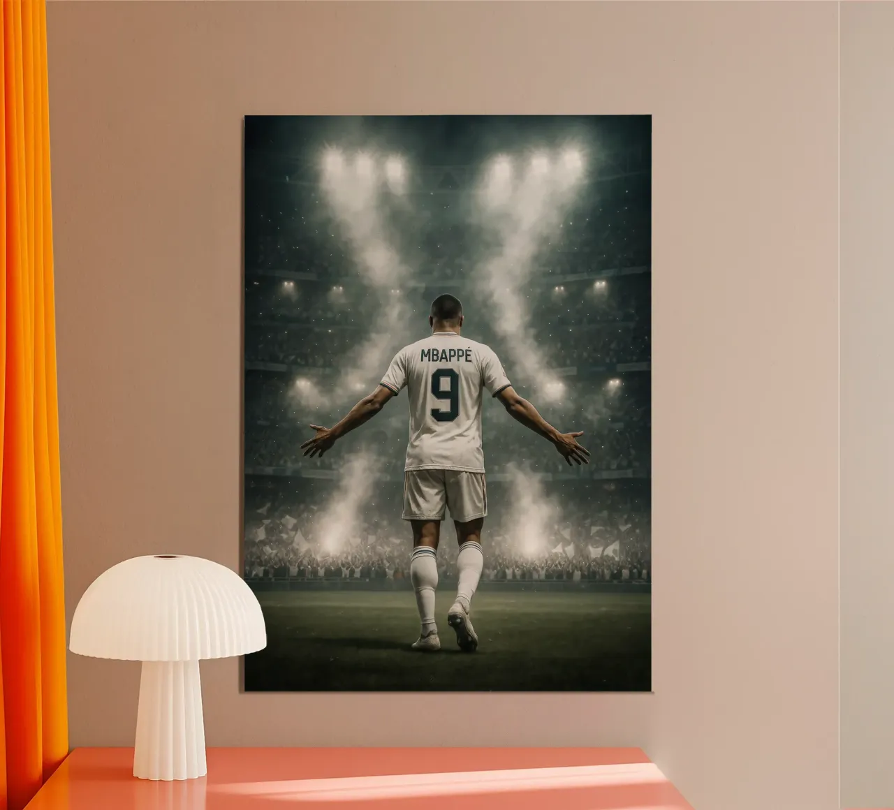 Poster di Mbappé - La superstar francese del Real Madrid poster da Lootprint