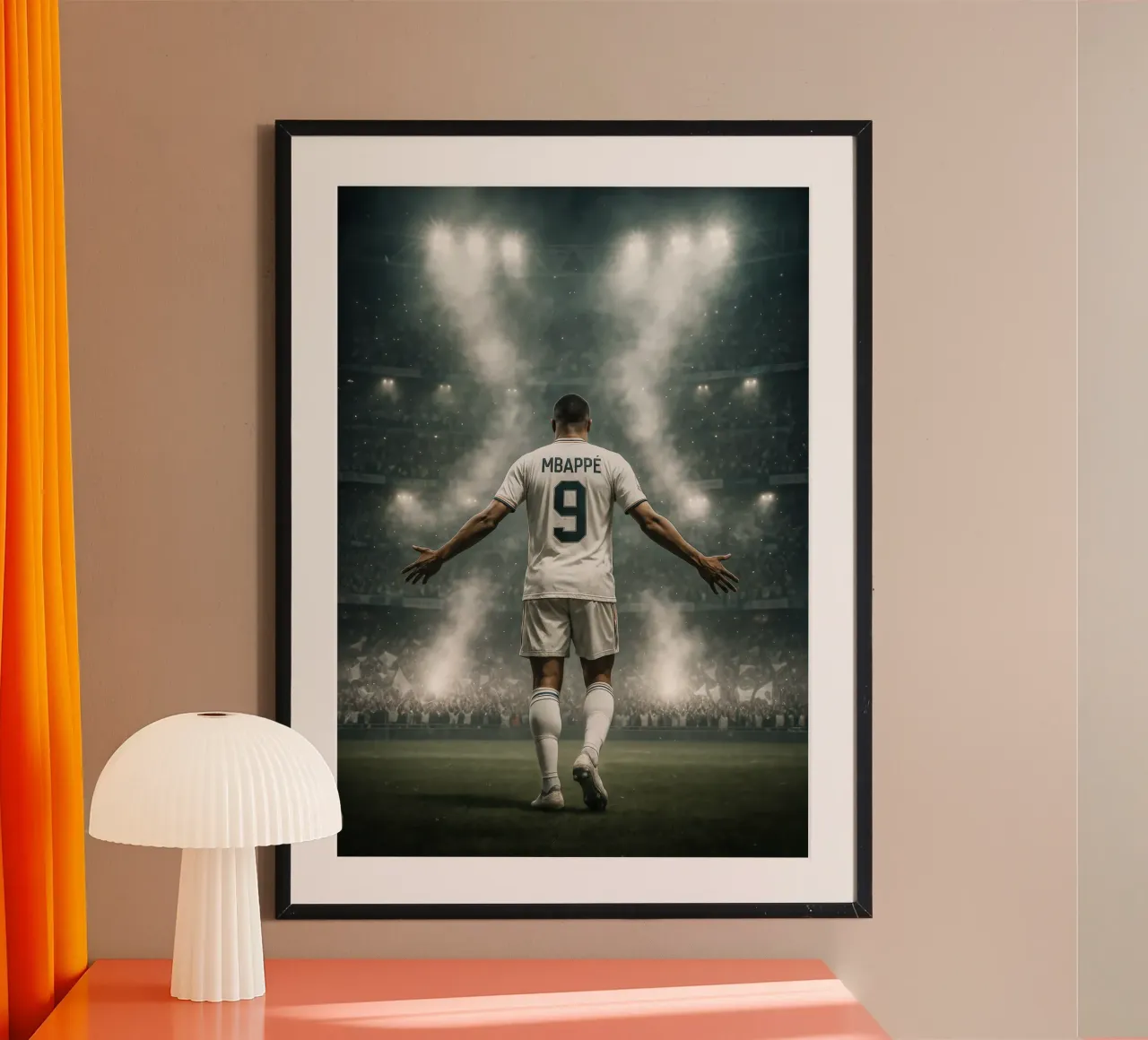 Poster di Mbappé - La superstar francese del Real Madrid poster da Lootprint