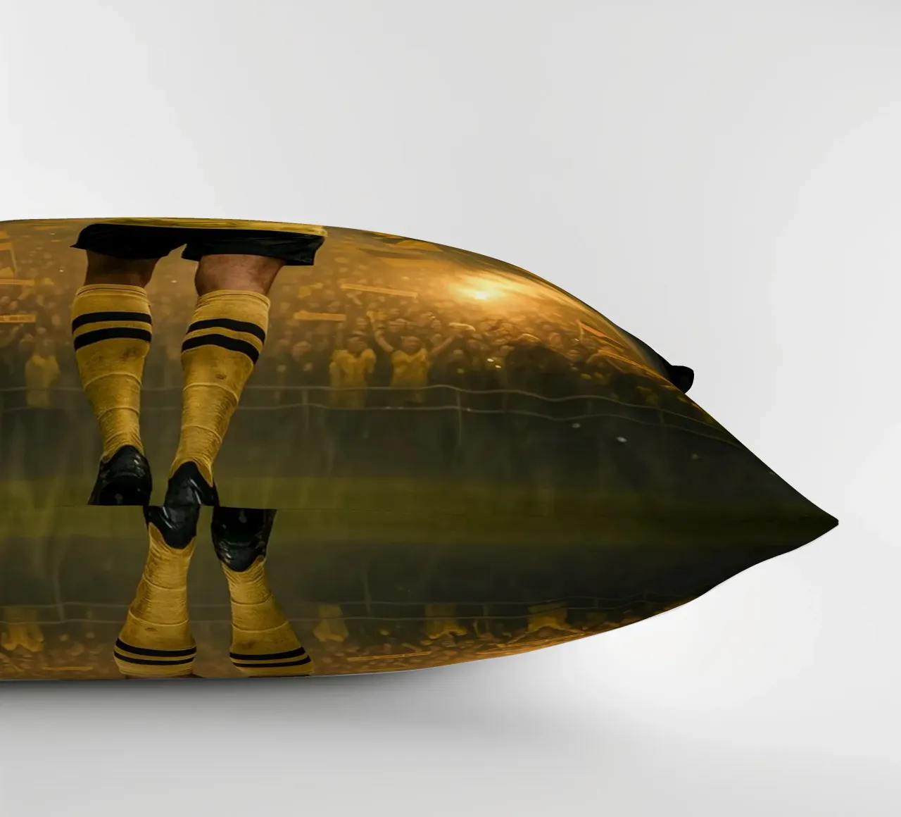 Poster BVB di Mats Hummels - La notte e l'eredità di Dortmund cuscino da Lootprint