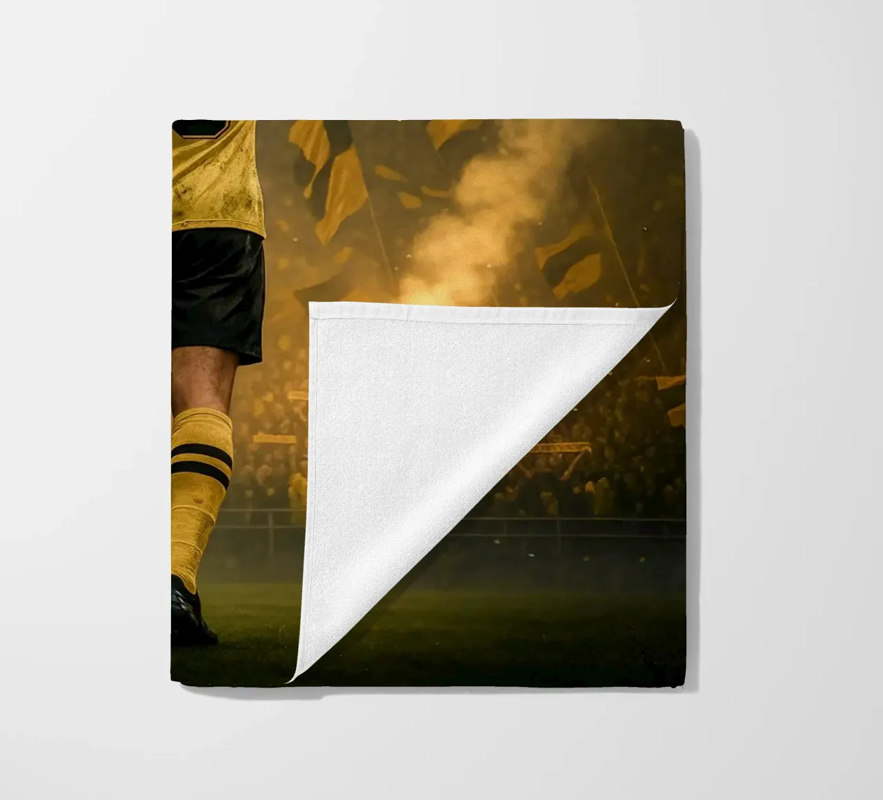 Poster BVB di Mats Hummels - La notte e l'eredità di Dortmund telo mare da Lootprint