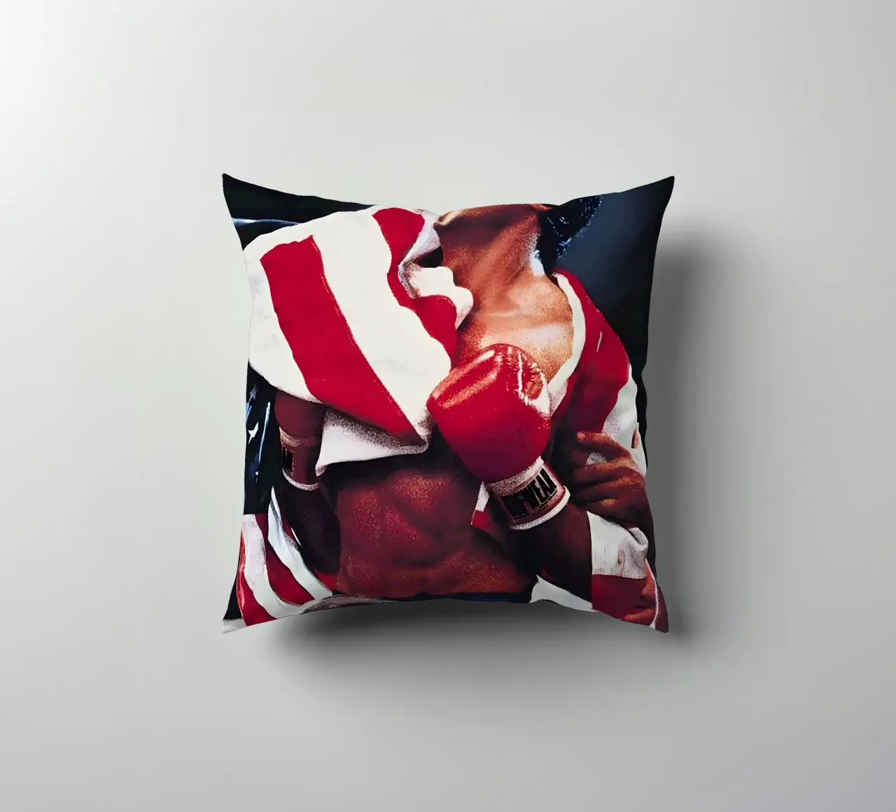 Rocky cuscino da Low poly art