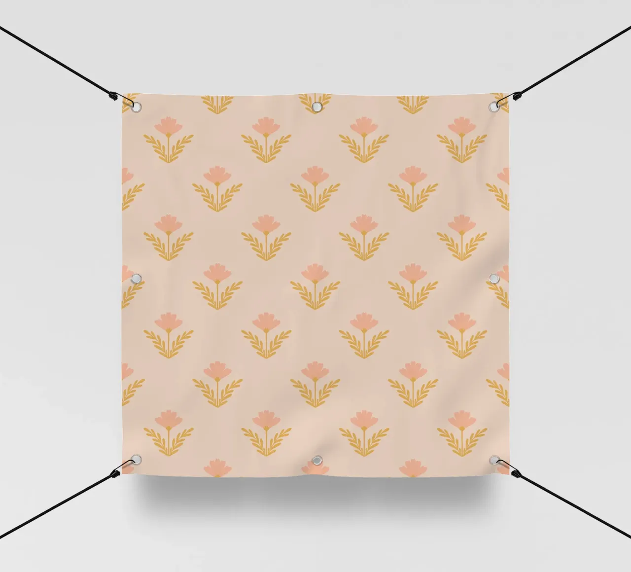 Dolci fiori telo in pvc da Wackapacka