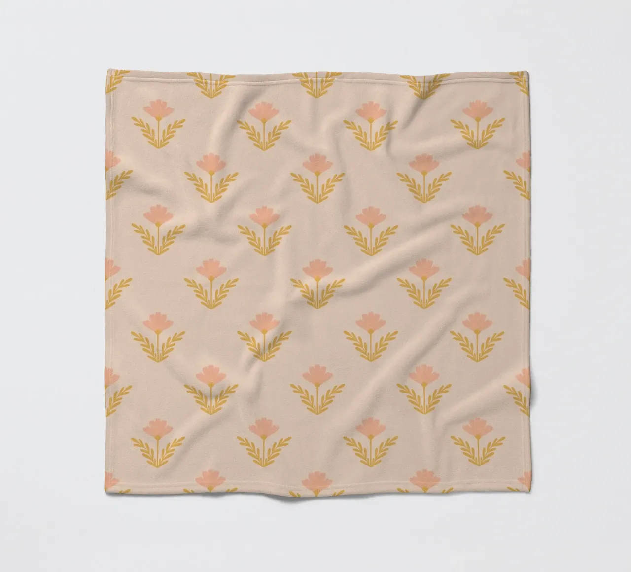 Dolci fiori coperta in pile da Wackapacka