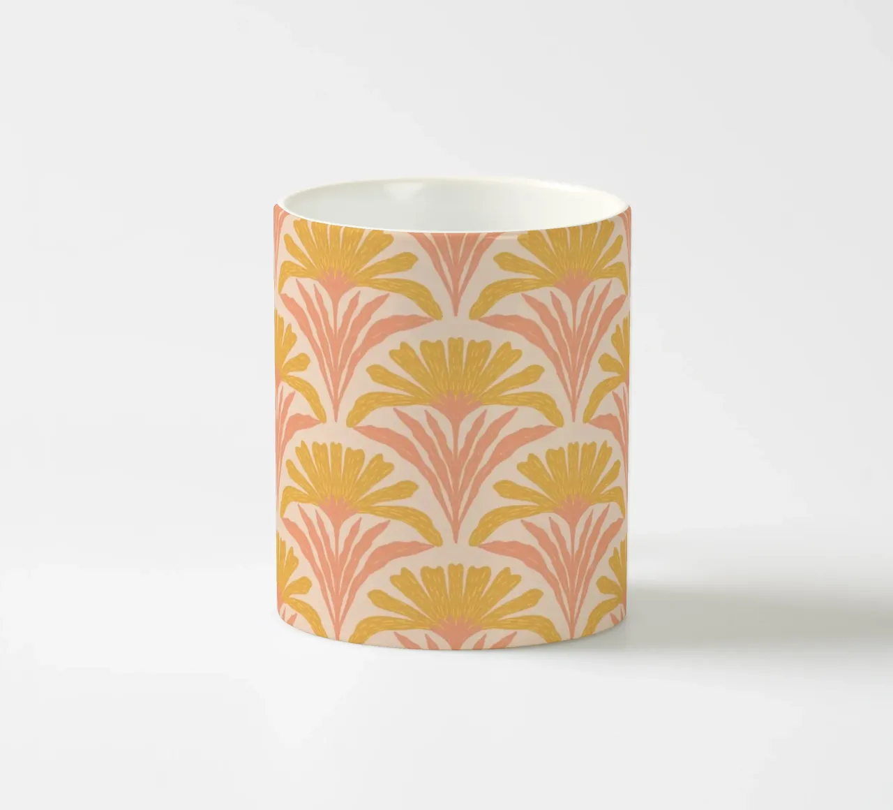 Dhalie astratte tazza in ceramica da Wackapacka