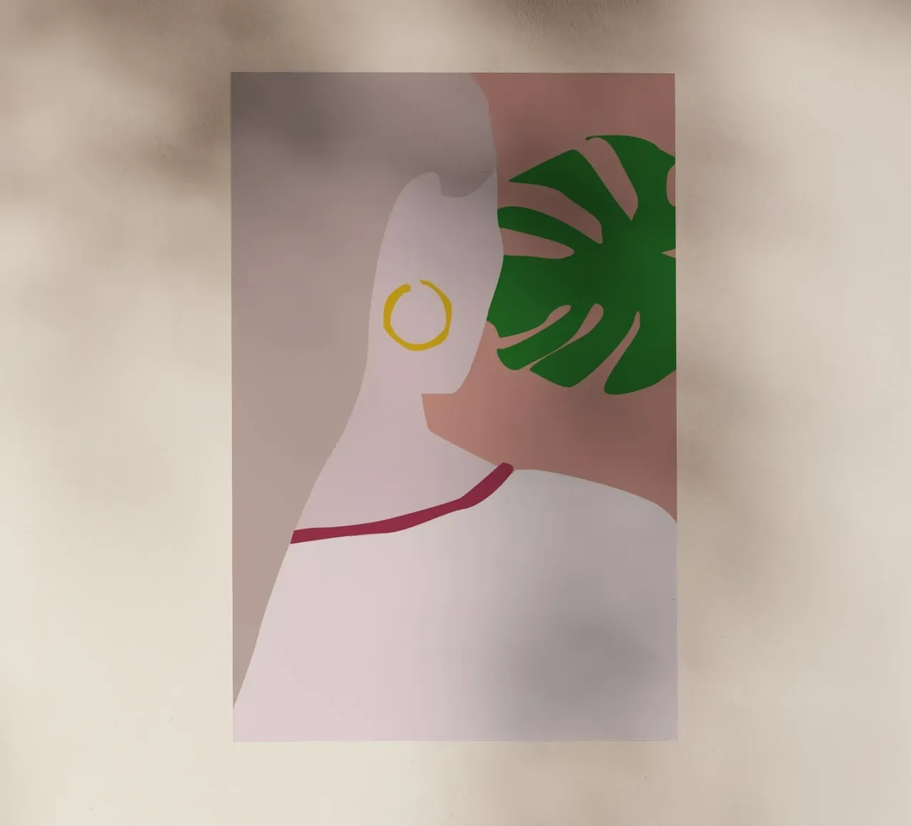 Monstera pellicola backlit da Helena Ravenne