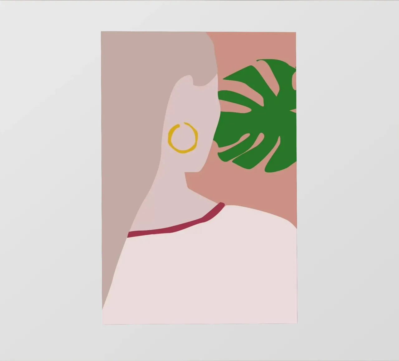 Monstera pellicola backlit da Helena Ravenne