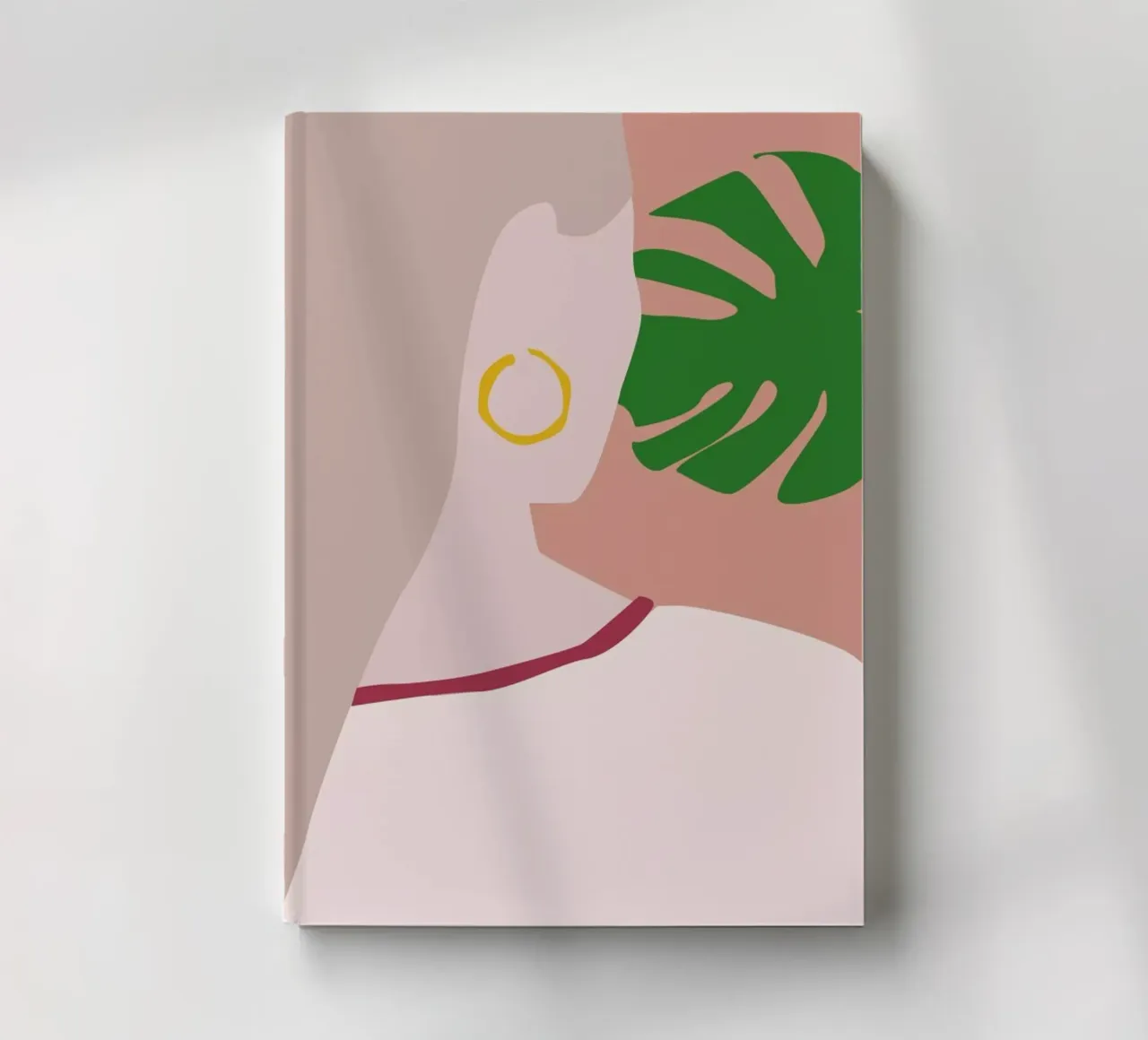Monstera notebook by Helena Ravenne